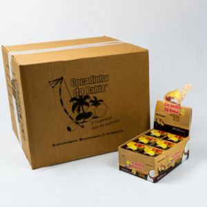 Cocadinha da Bahia c/ Nibs – Caixa com 24 displays de 18 Unidades
